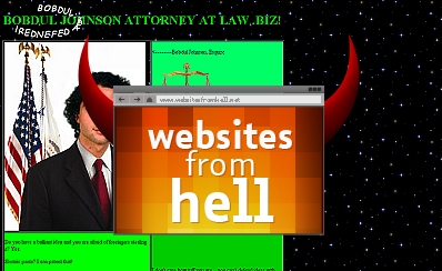 bobduljohnsonattorneyatlaw.biz is a website from hell - websitesfromhell.net